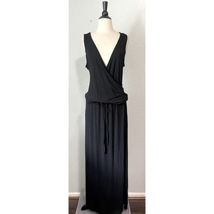 linQ Los Angeles Faux Wrap Maxi‎ Dress M